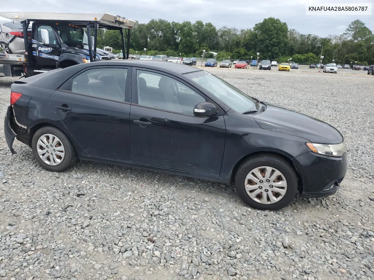 2010 Kia Forte Ex VIN: KNAFU4A28A5806787 Lot: 70603514