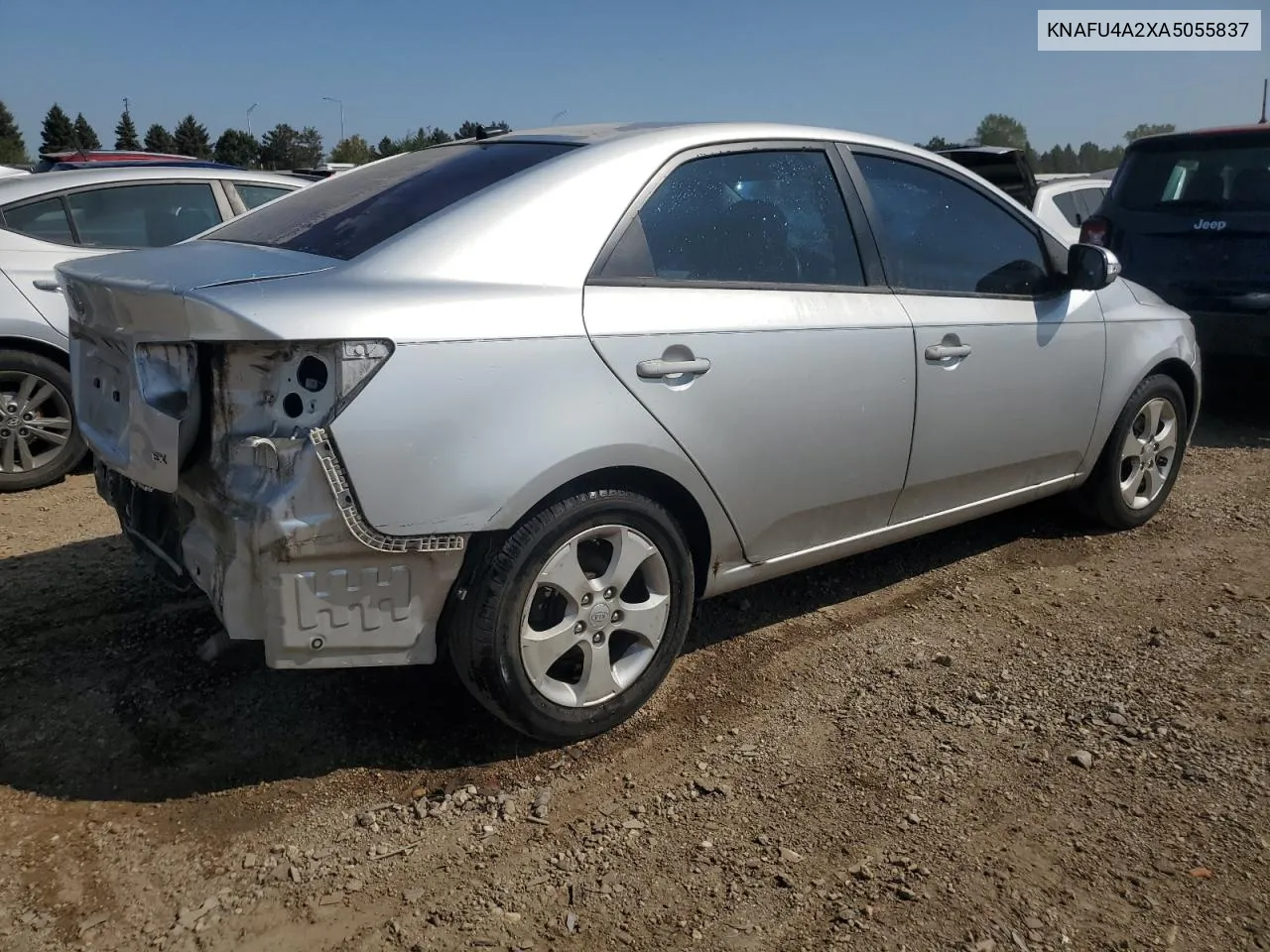 2010 Kia Forte Ex VIN: KNAFU4A2XA5055837 Lot: 70703064