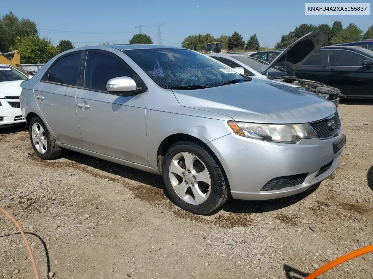 2010 Kia Forte Ex VIN: KNAFU4A2XA5055837 Lot: 70703064