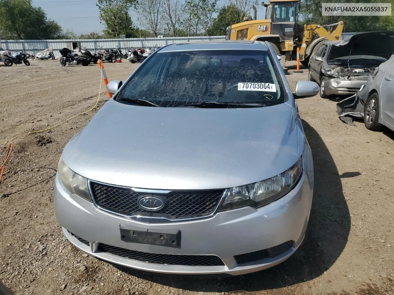 2010 Kia Forte Ex VIN: KNAFU4A2XA5055837 Lot: 70703064