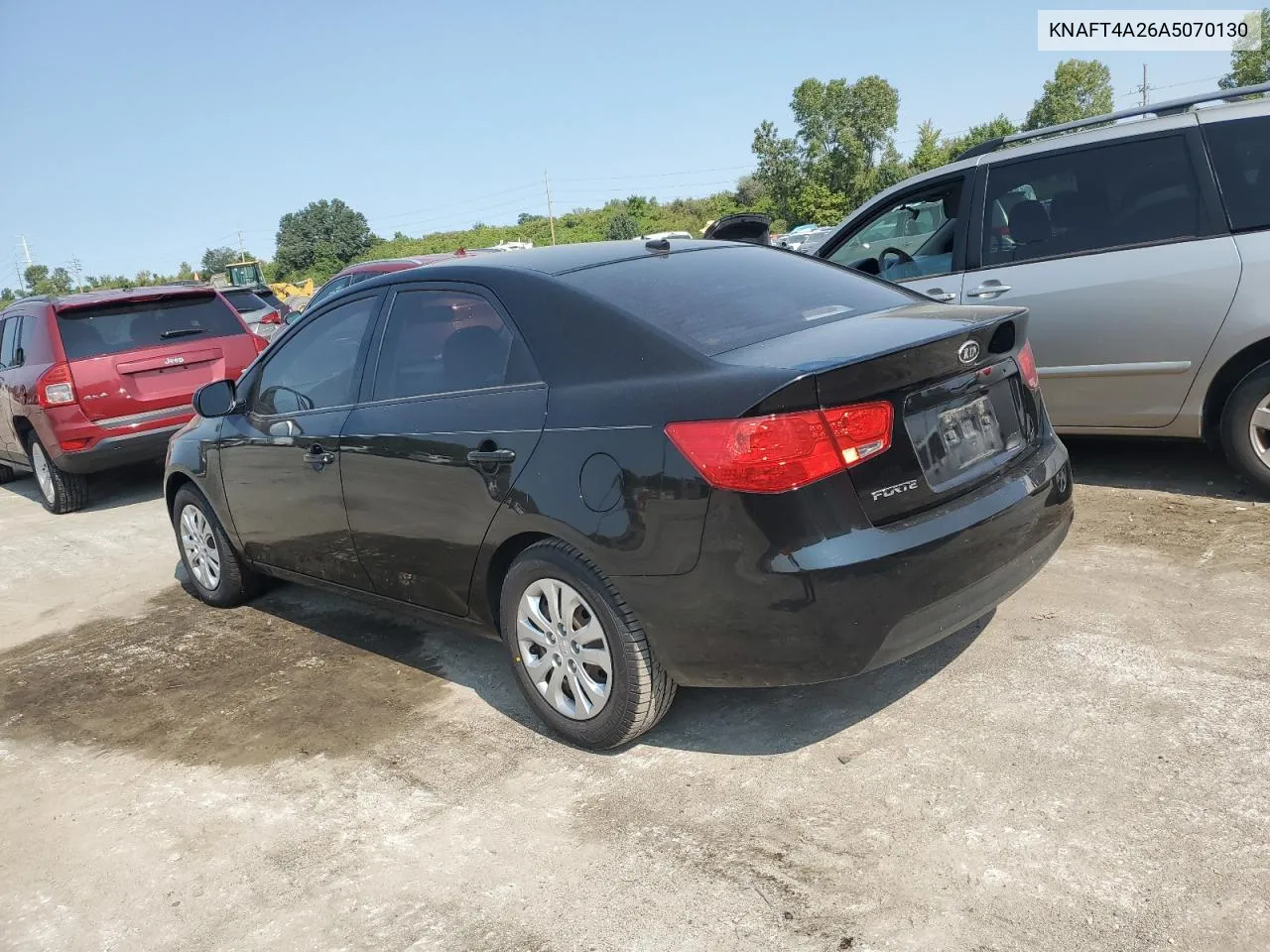 2010 Kia Forte Lx VIN: KNAFT4A26A5070130 Lot: 70916514