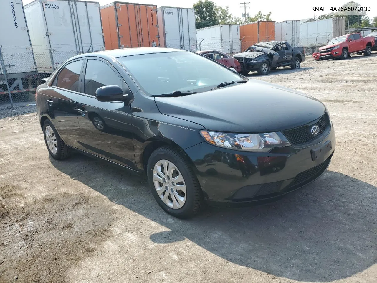 2010 Kia Forte Lx VIN: KNAFT4A26A5070130 Lot: 70916514