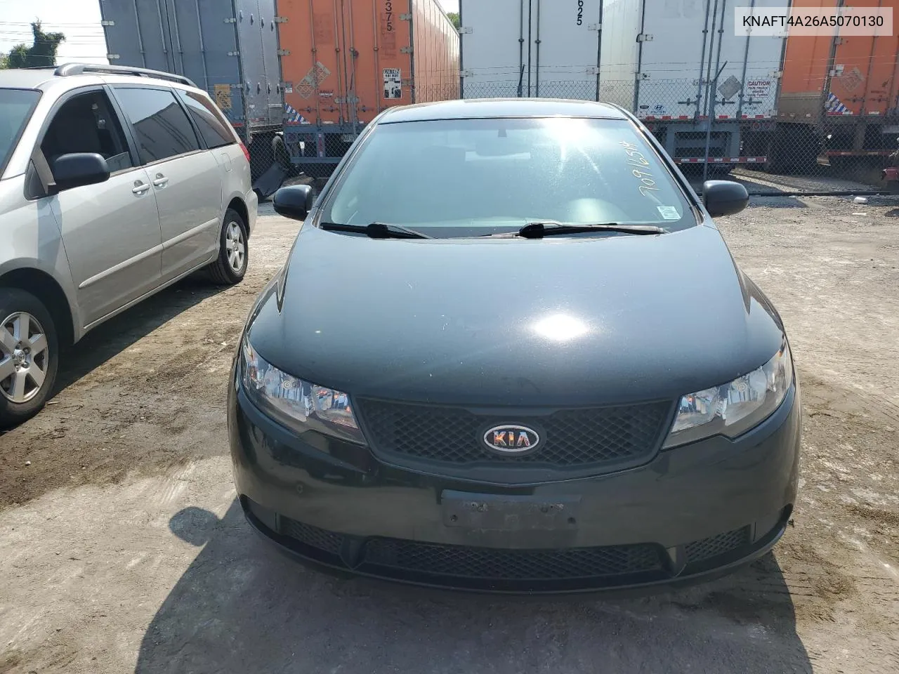 2010 Kia Forte Lx VIN: KNAFT4A26A5070130 Lot: 70916514