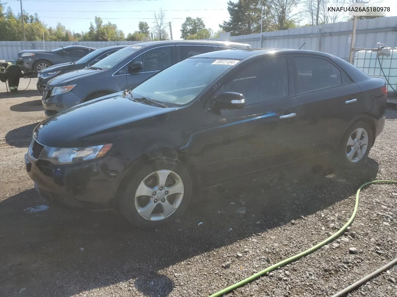 2010 Kia Forte Ex VIN: KNAFU4A26A5180978 Lot: 70972184