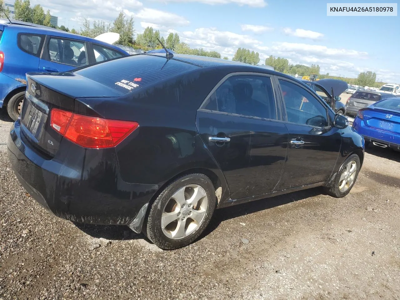 KNAFU4A26A5180978 2010 Kia Forte Ex