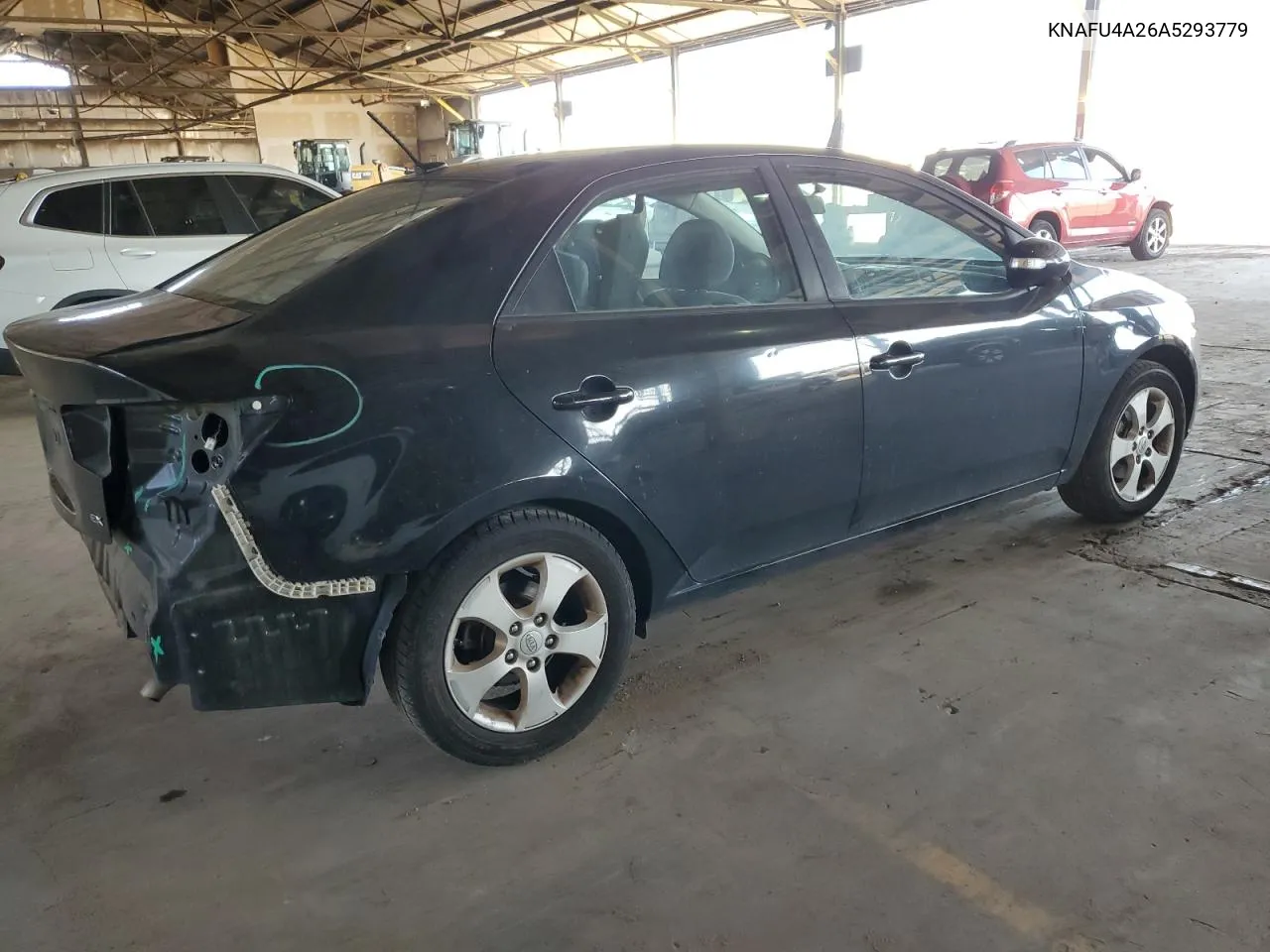 2010 Kia Forte Ex VIN: KNAFU4A26A5293779 Lot: 71280634