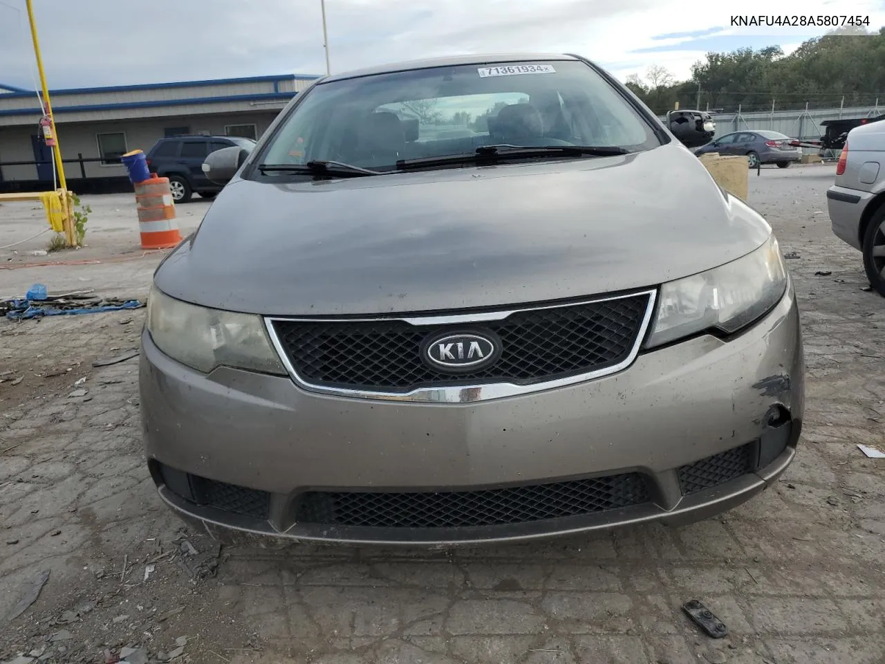 2010 Kia Forte Ex VIN: KNAFU4A28A5807454 Lot: 71361934