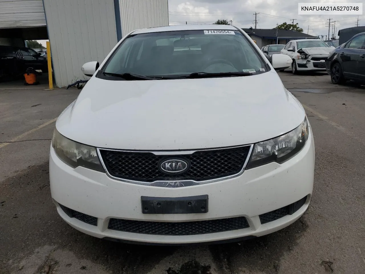 2010 Kia Forte Ex VIN: KNAFU4A21A5270748 Lot: 71470554