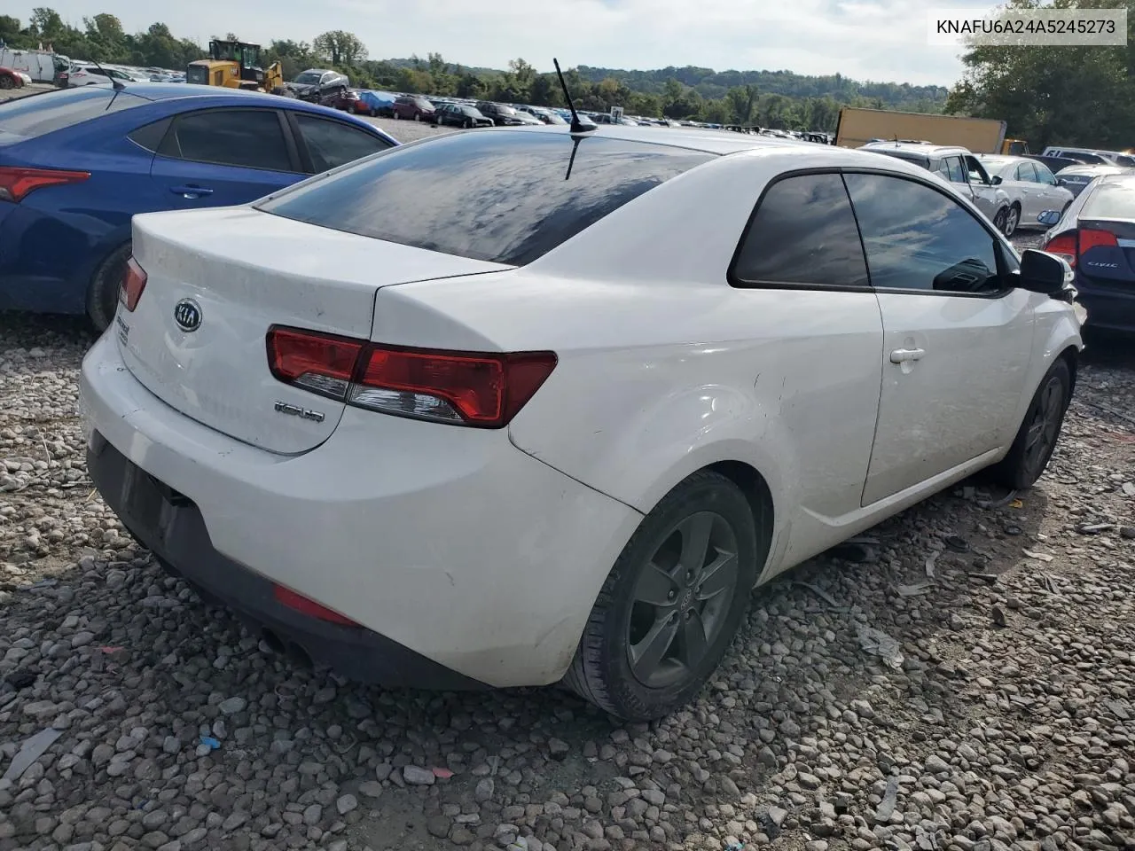 KNAFU6A24A5245273 2010 Kia Forte Ex