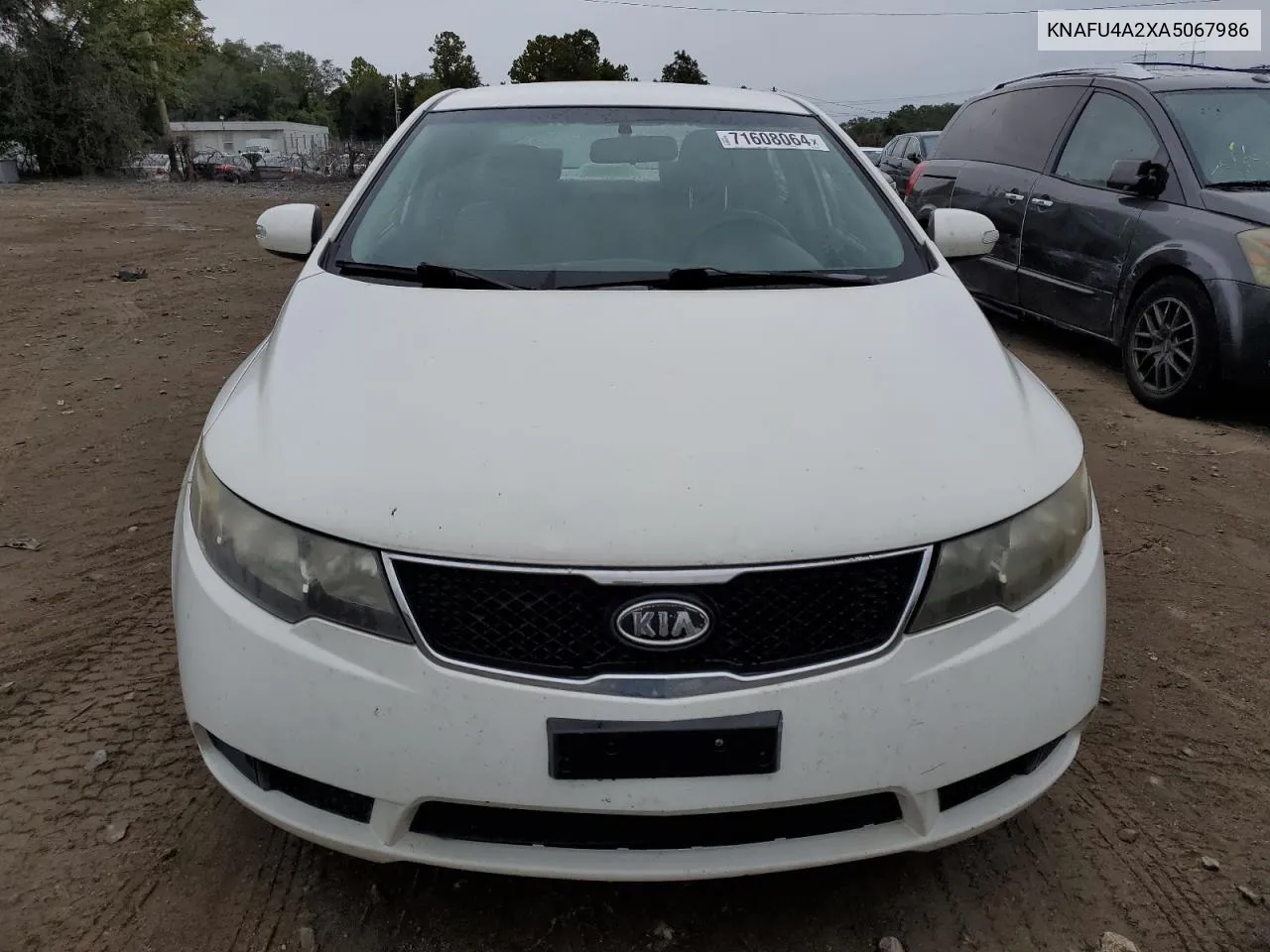 KNAFU4A2XA5067986 2010 Kia Forte Ex