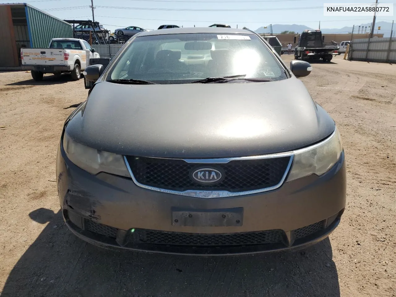 2010 Kia Forte Ex VIN: KNAFU4A22A5880772 Lot: 71679444