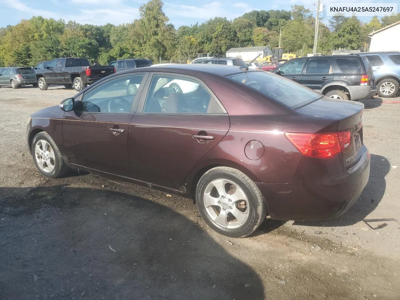 2010 Kia Forte Ex VIN: KNAFU4A25A5247697 Lot: 72116274