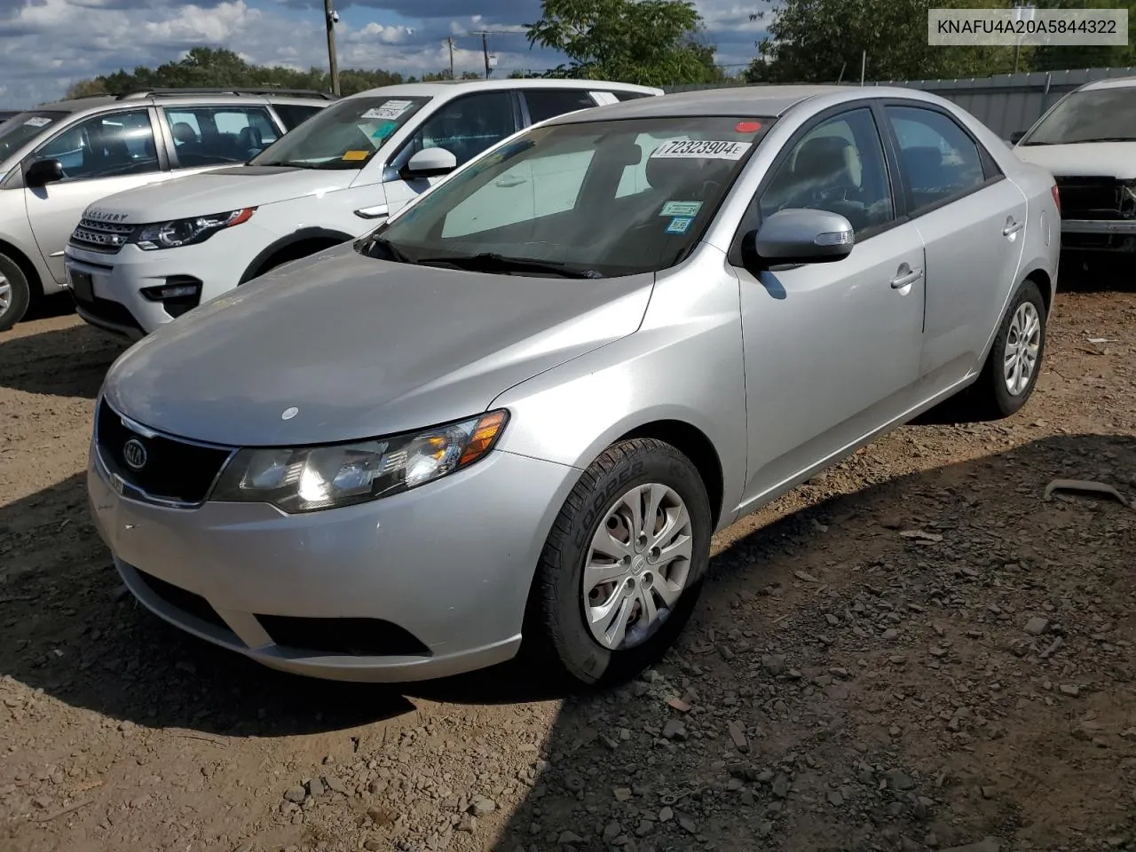 2010 Kia Forte Ex VIN: KNAFU4A20A5844322 Lot: 72323904