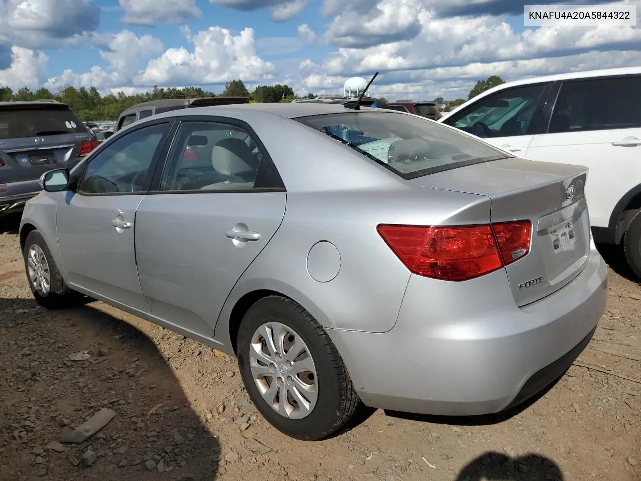 2010 Kia Forte Ex VIN: KNAFU4A20A5844322 Lot: 72323904