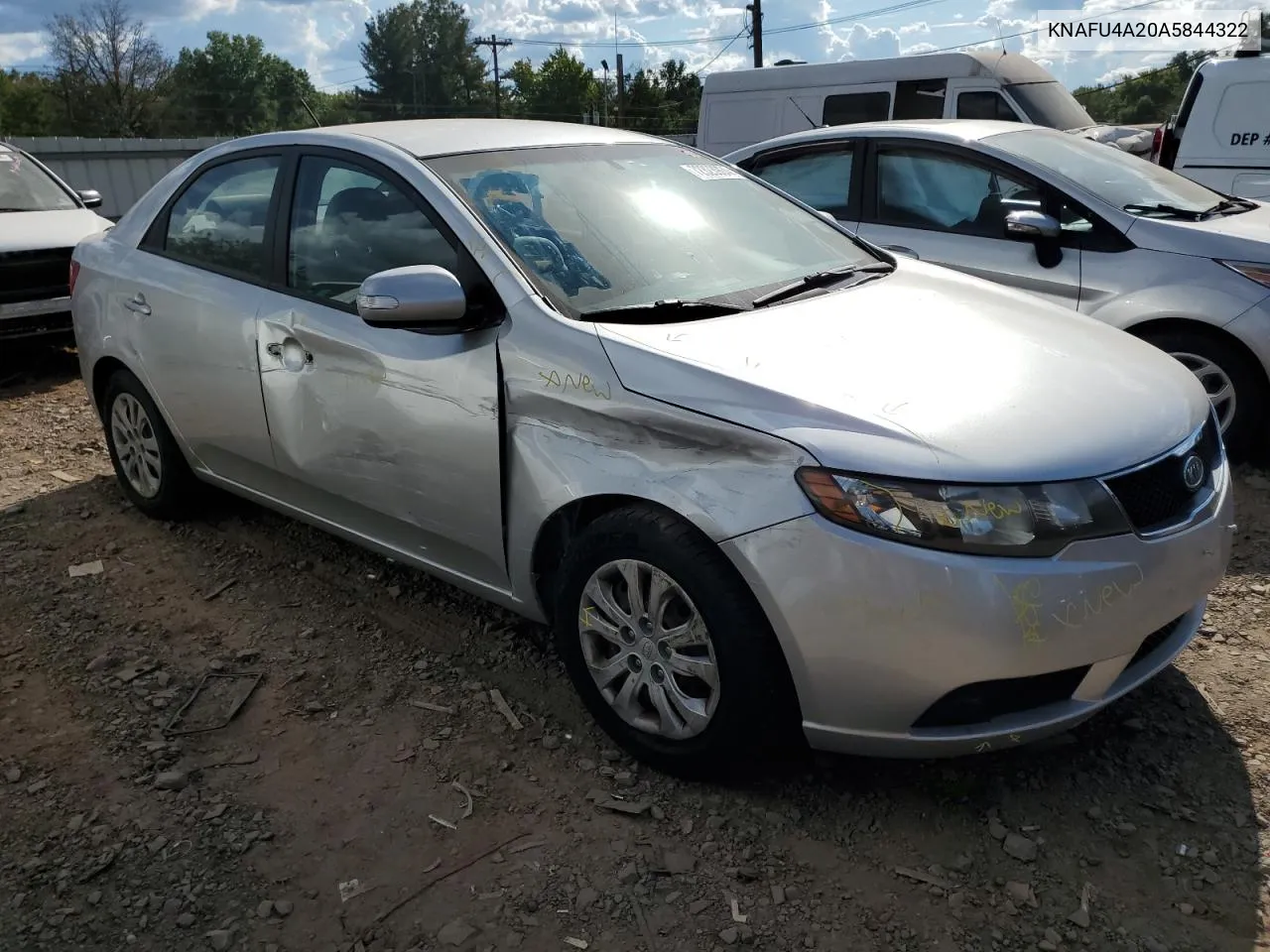 KNAFU4A20A5844322 2010 Kia Forte Ex