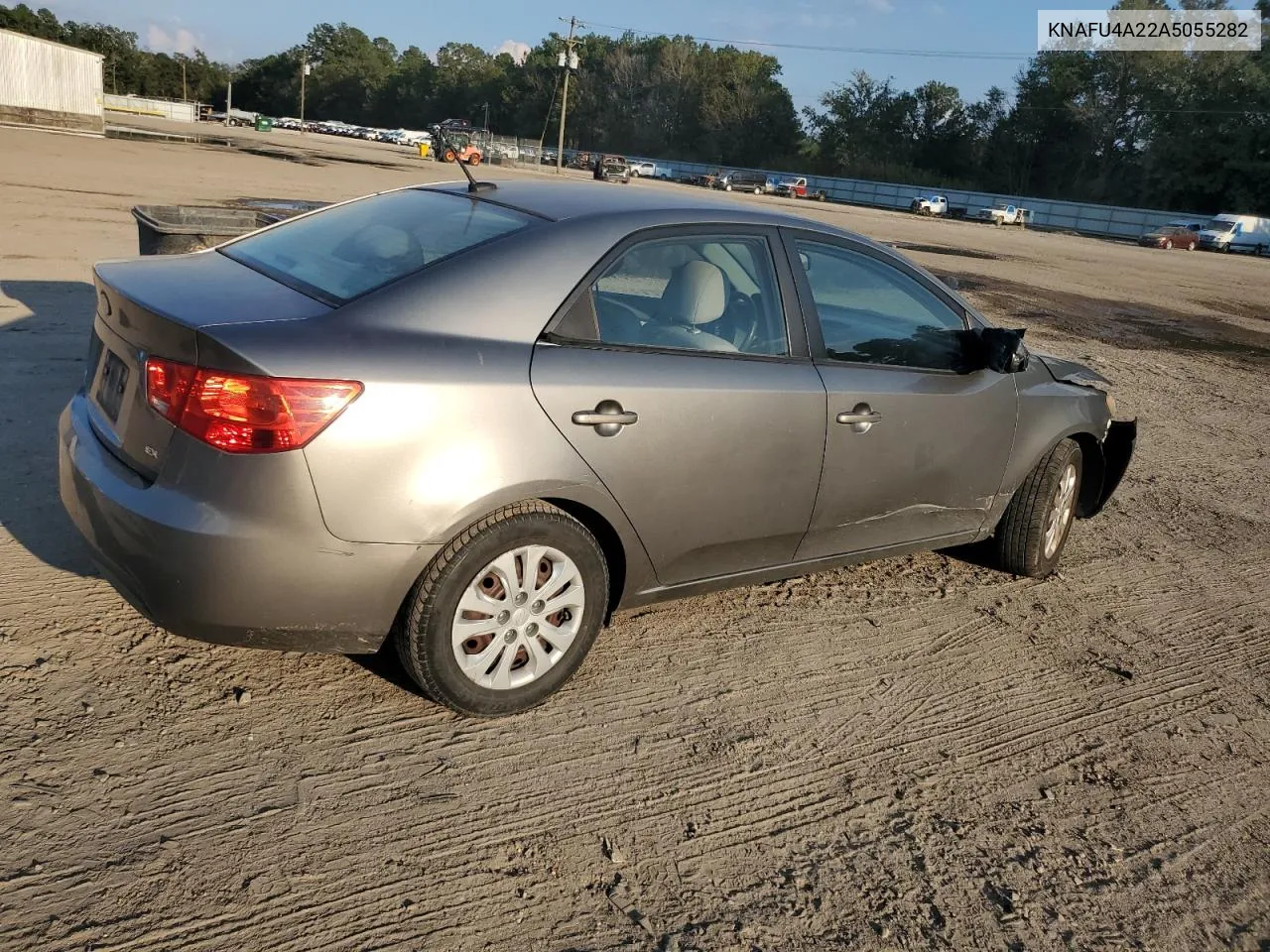 2010 Kia Forte Ex VIN: KNAFU4A22A5055282 Lot: 72369604