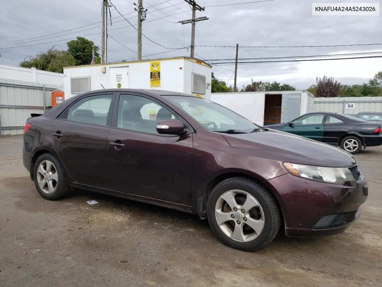 2010 Kia Forte Ex VIN: KNAFU4A24A5243026 Lot: 72632644