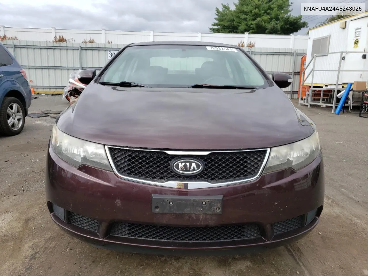 2010 Kia Forte Ex VIN: KNAFU4A24A5243026 Lot: 72632644