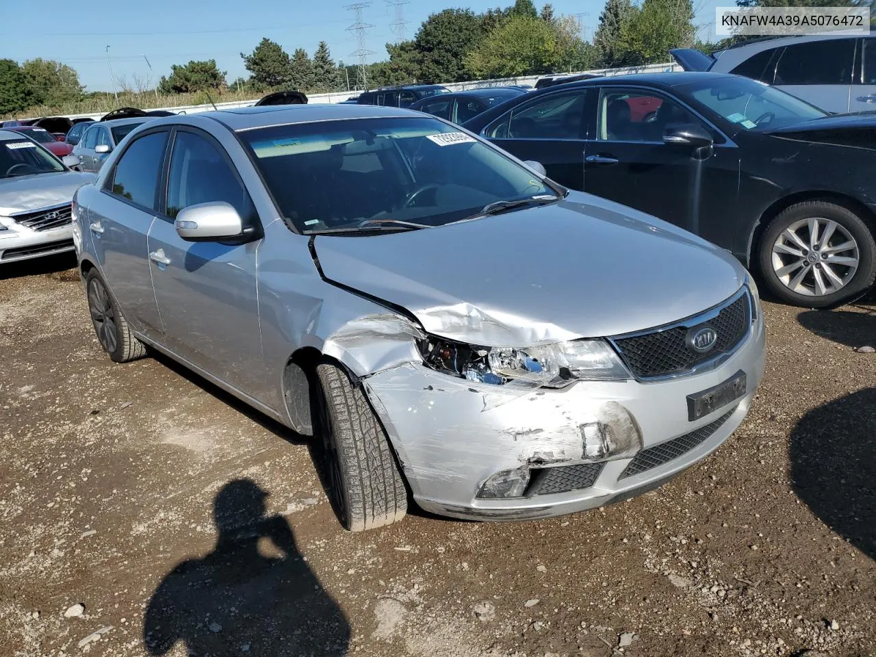 2010 Kia Forte Sx VIN: KNAFW4A39A5076472 Lot: 72923994