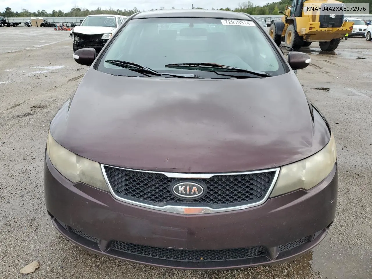 2010 Kia Forte Ex VIN: KNAFU4A2XA5072976 Lot: 72970914