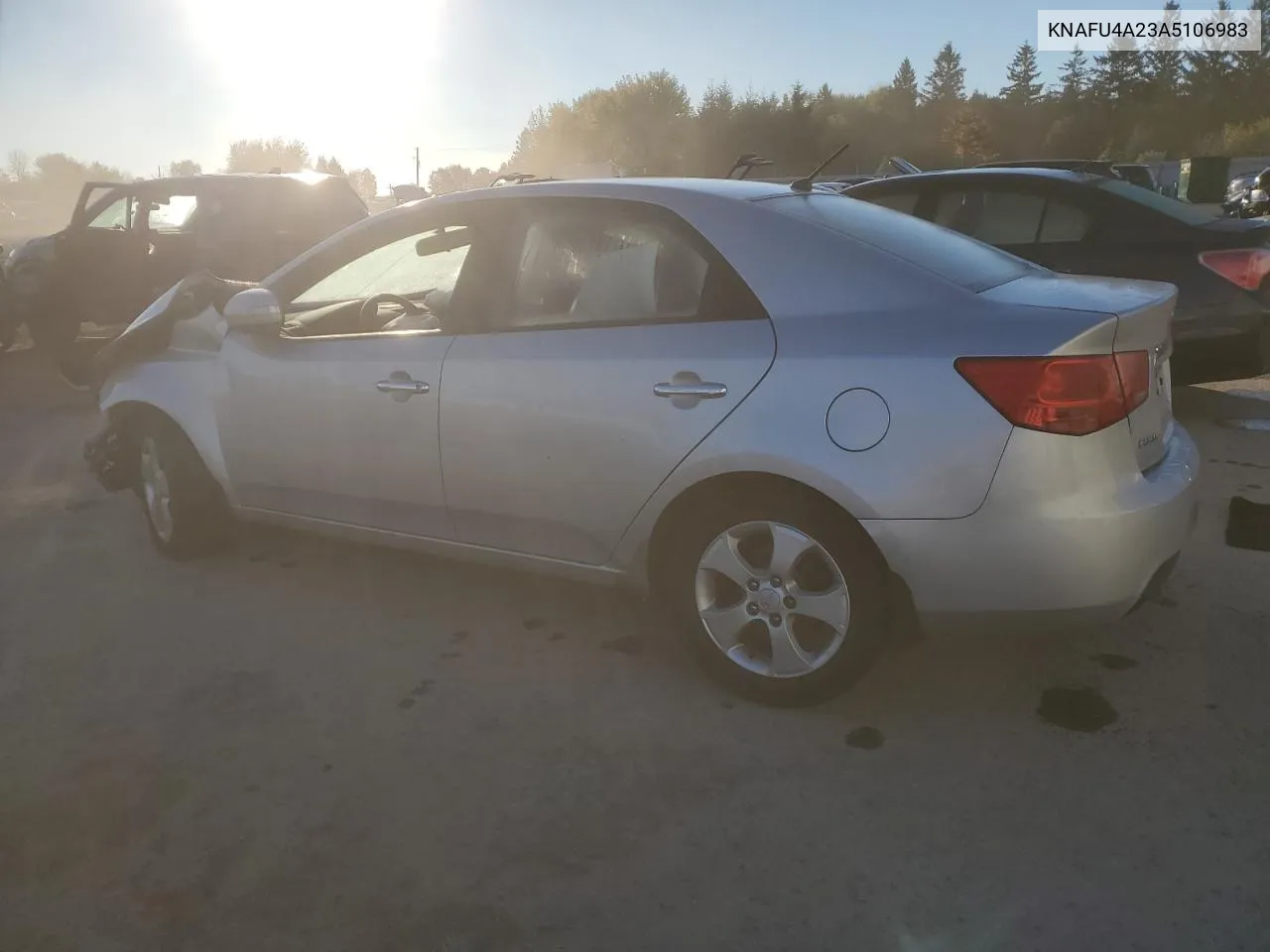 2010 Kia Forte Ex VIN: KNAFU4A23A5106983 Lot: 73159604