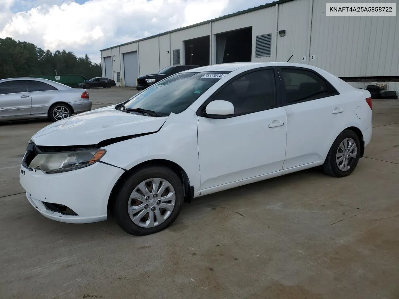 2010 Kia Forte Lx VIN: KNAFT4A25A5858722 Lot: 73221514