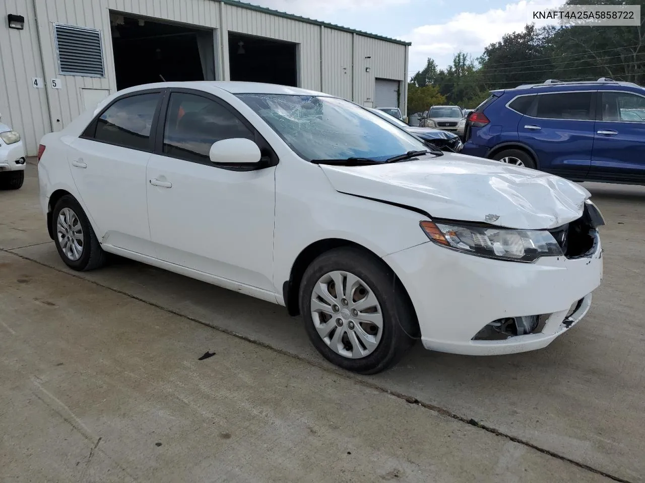 2010 Kia Forte Lx VIN: KNAFT4A25A5858722 Lot: 73221514