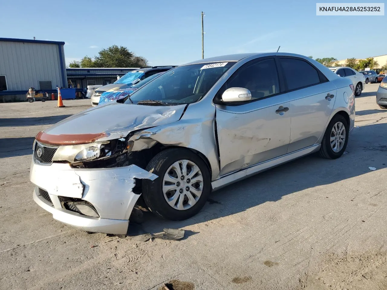 2010 Kia Forte Ex VIN: KNAFU4A28A5253252 Lot: 73642174