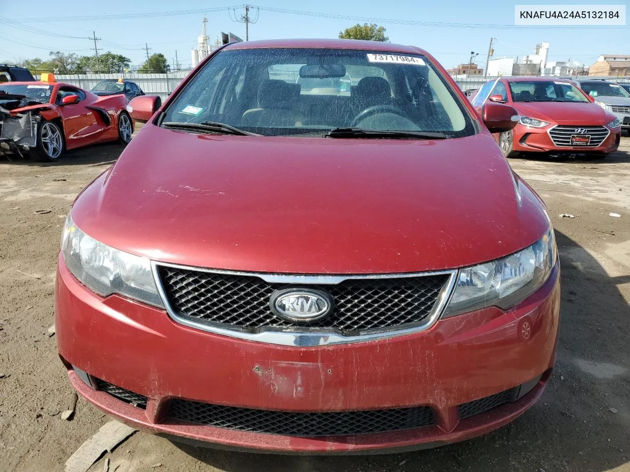 2010 Kia Forte Ex VIN: KNAFU4A24A5132184 Lot: 73717984