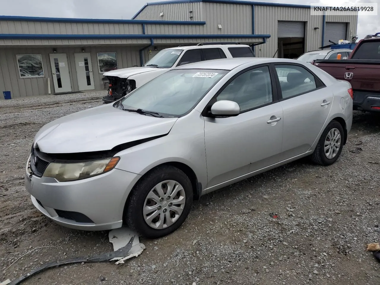 2010 Kia Forte Lx VIN: KNAFT4A26A5819928 Lot: 73757374