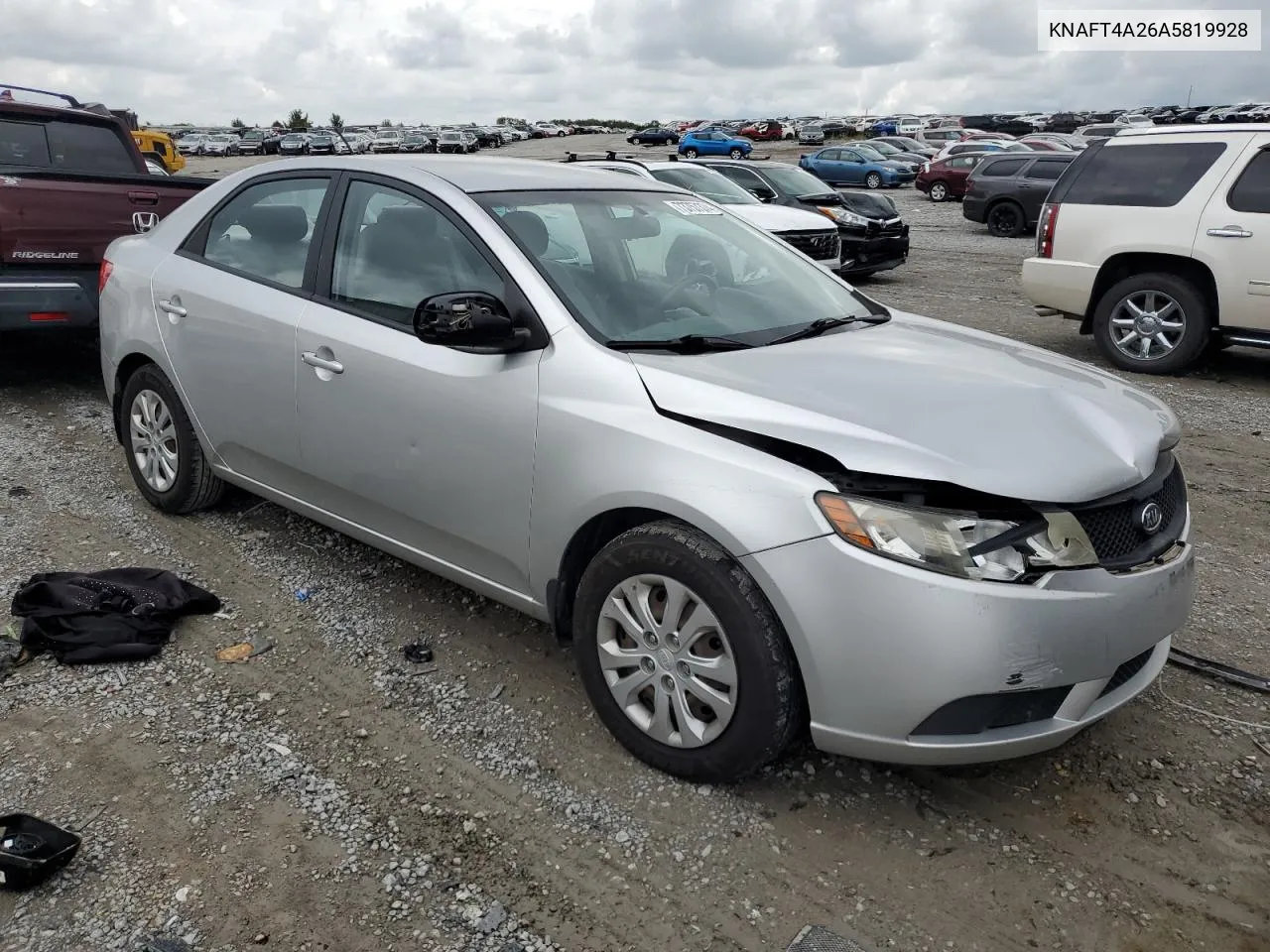 2010 Kia Forte Lx VIN: KNAFT4A26A5819928 Lot: 73757374