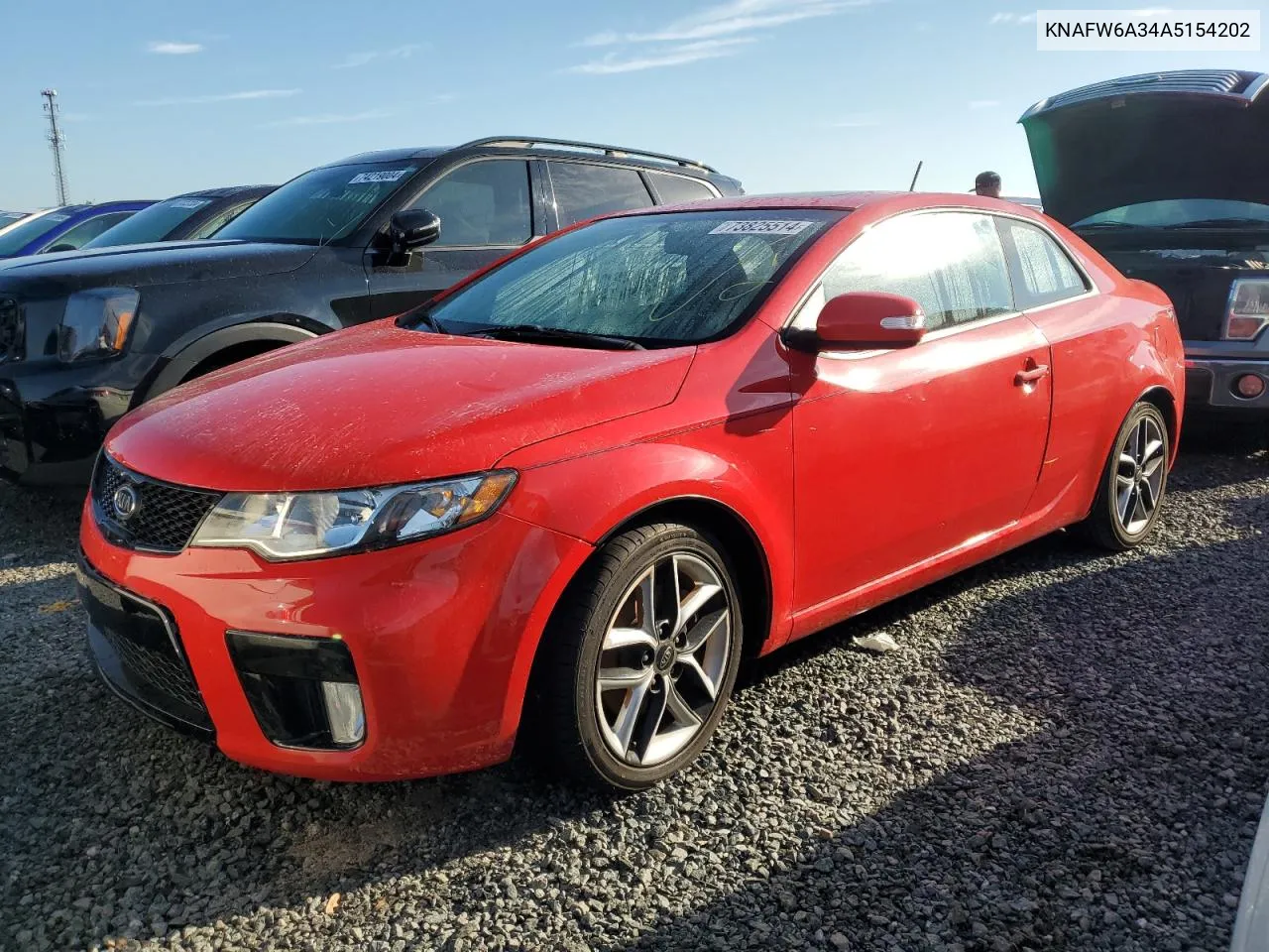 2010 Kia Forte Sx VIN: KNAFW6A34A5154202 Lot: 73825514