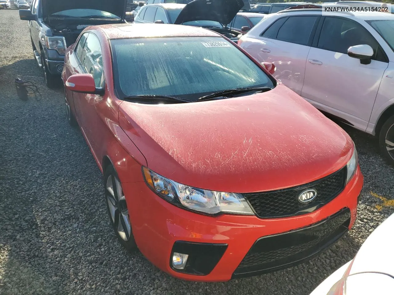 2010 Kia Forte Sx VIN: KNAFW6A34A5154202 Lot: 73825514