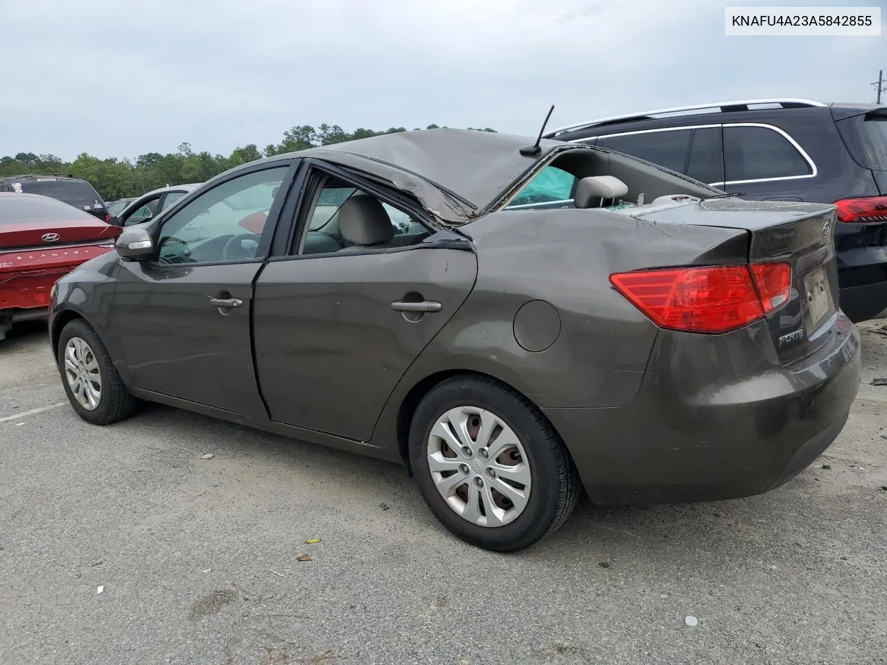 2010 Kia Forte Ex VIN: KNAFU4A23A5842855 Lot: 73969014