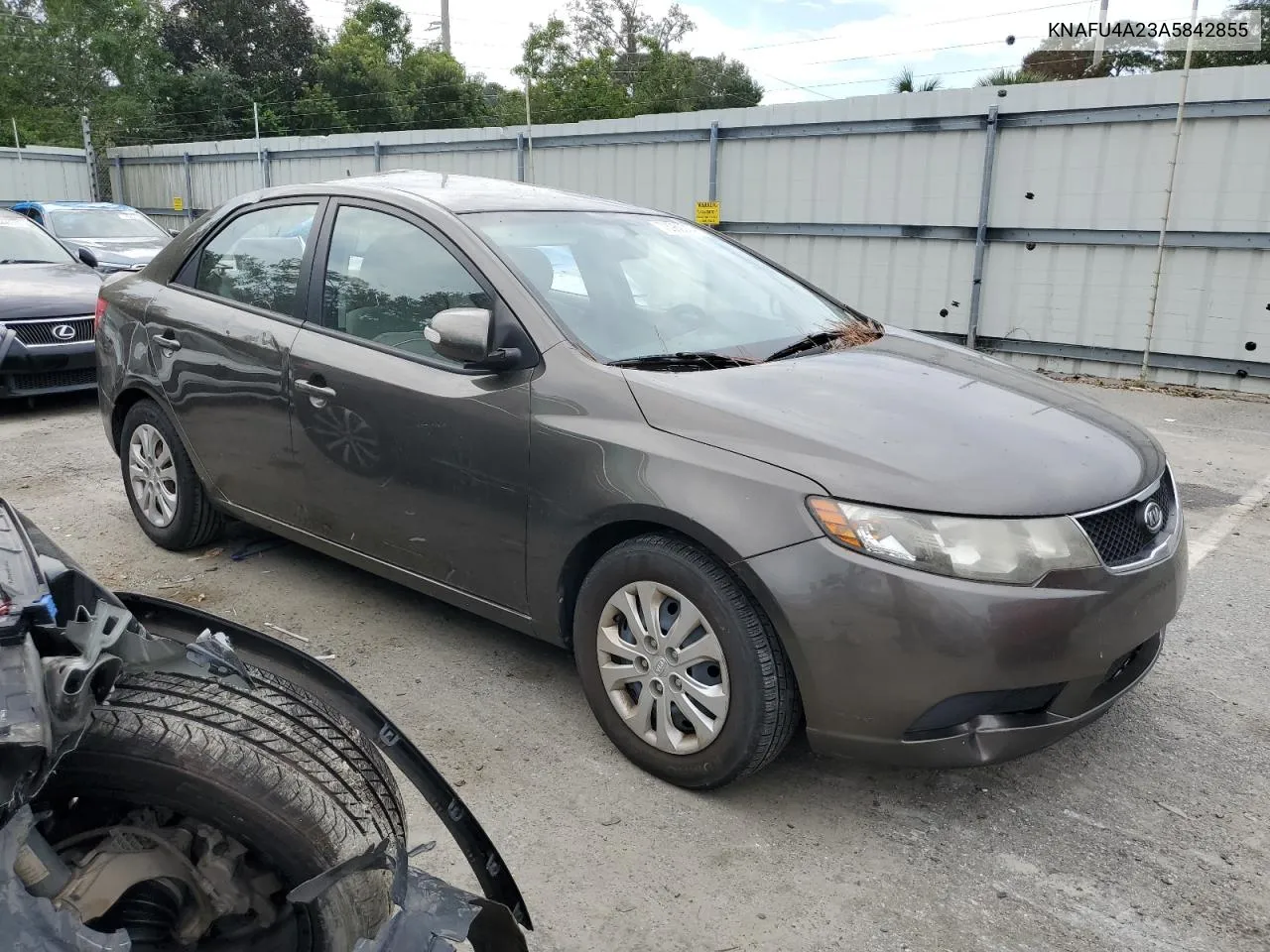 2010 Kia Forte Ex VIN: KNAFU4A23A5842855 Lot: 73969014