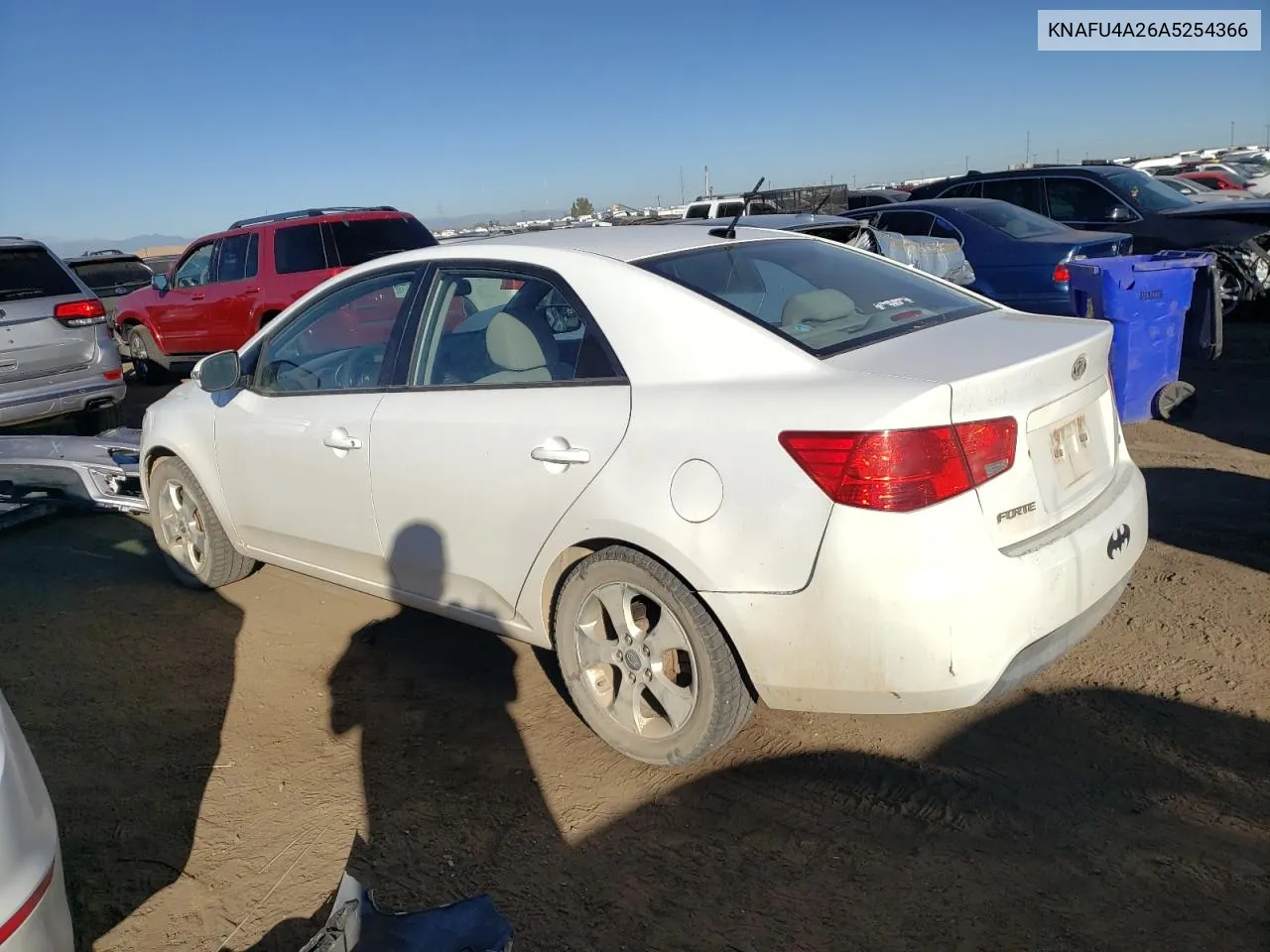 2010 Kia Forte Ex VIN: KNAFU4A26A5254366 Lot: 74262604