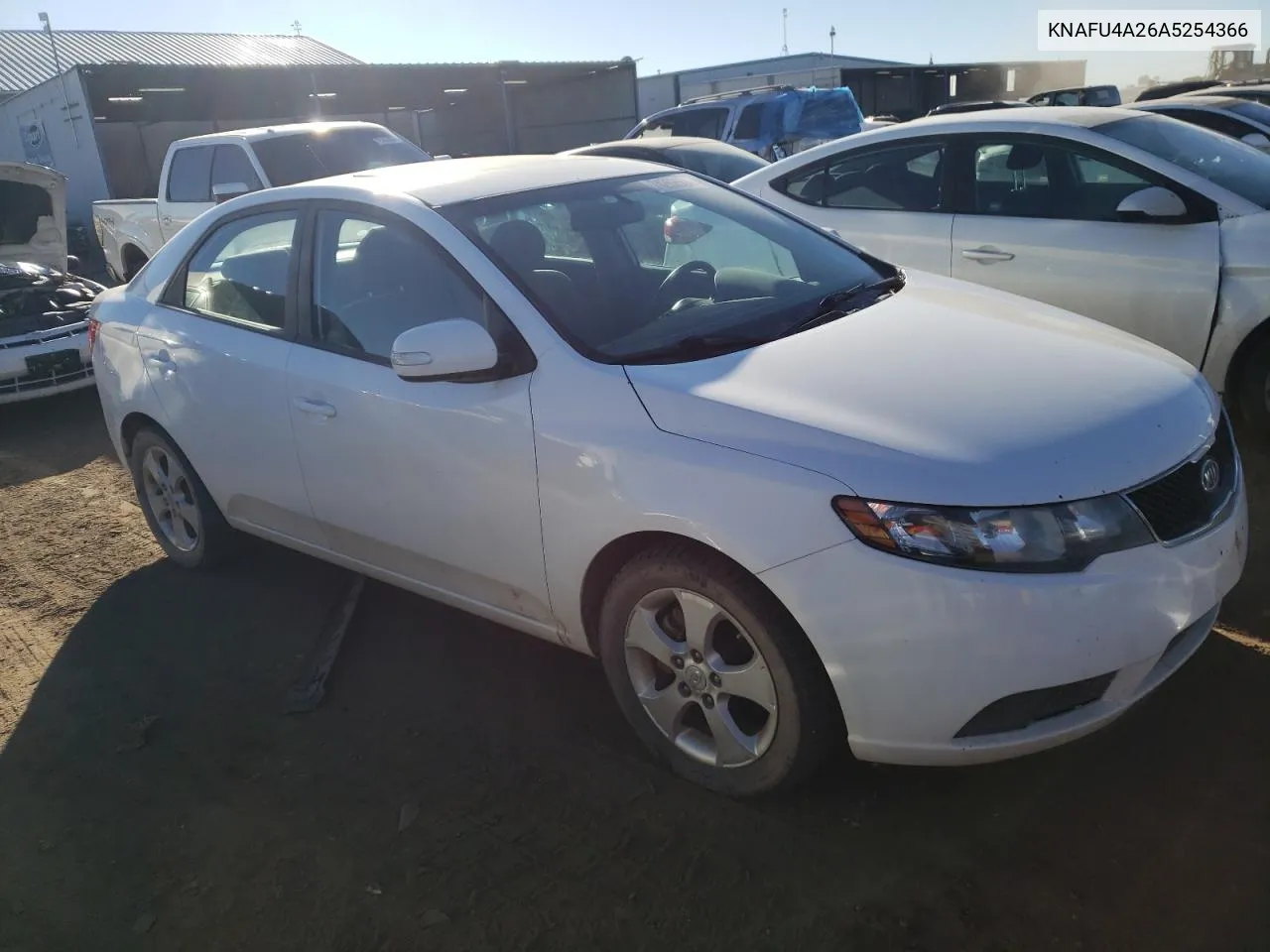 2010 Kia Forte Ex VIN: KNAFU4A26A5254366 Lot: 74262604