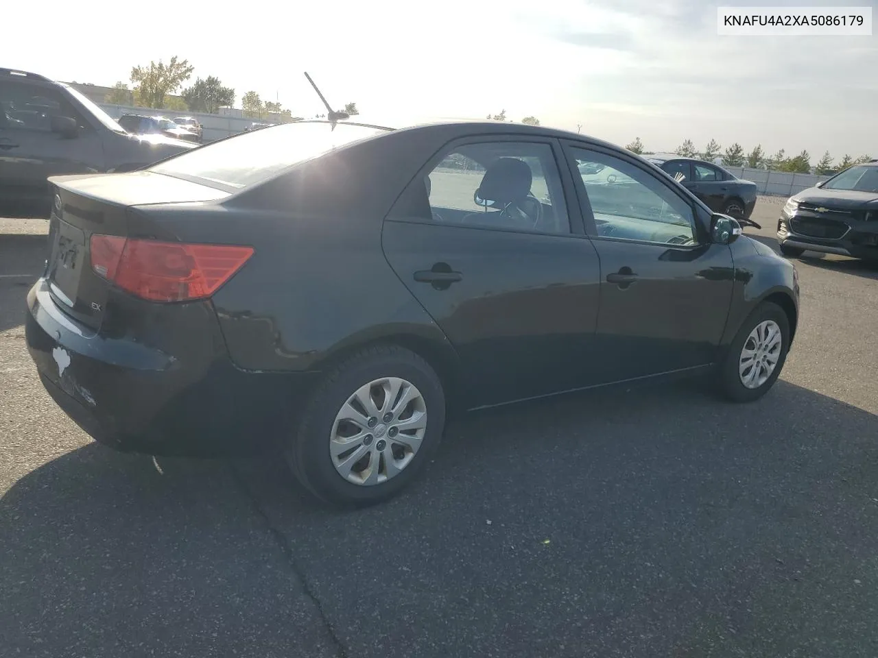 2010 Kia Forte Ex VIN: KNAFU4A2XA5086179 Lot: 74353294