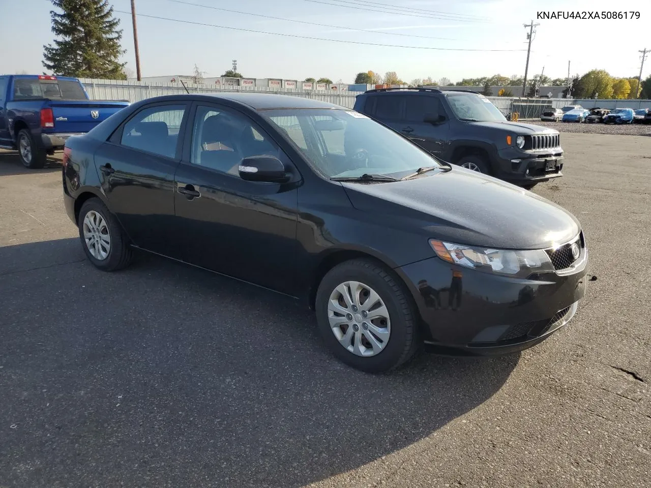 2010 Kia Forte Ex VIN: KNAFU4A2XA5086179 Lot: 74353294