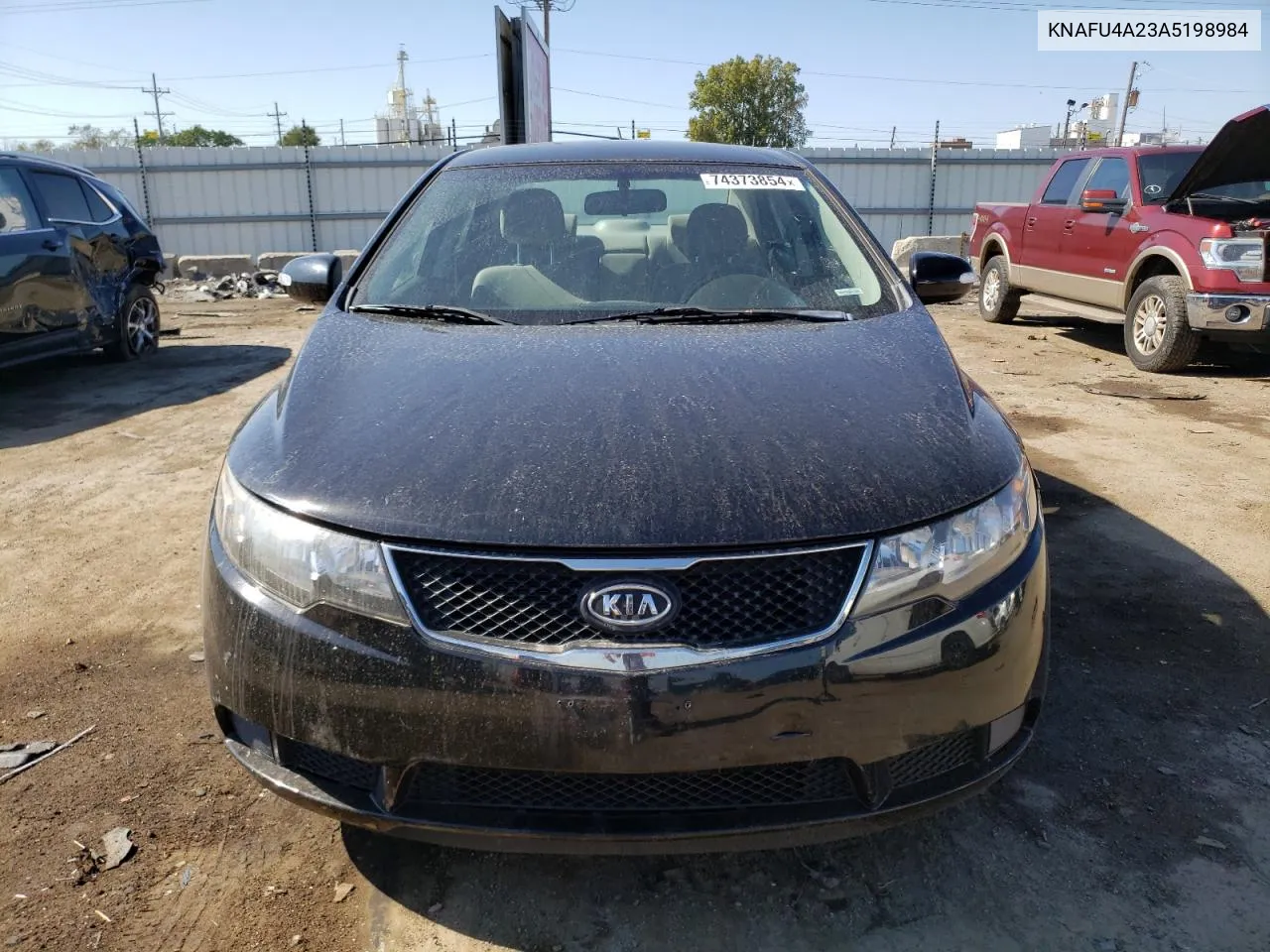 2010 Kia Forte Ex VIN: KNAFU4A23A5198984 Lot: 74373854