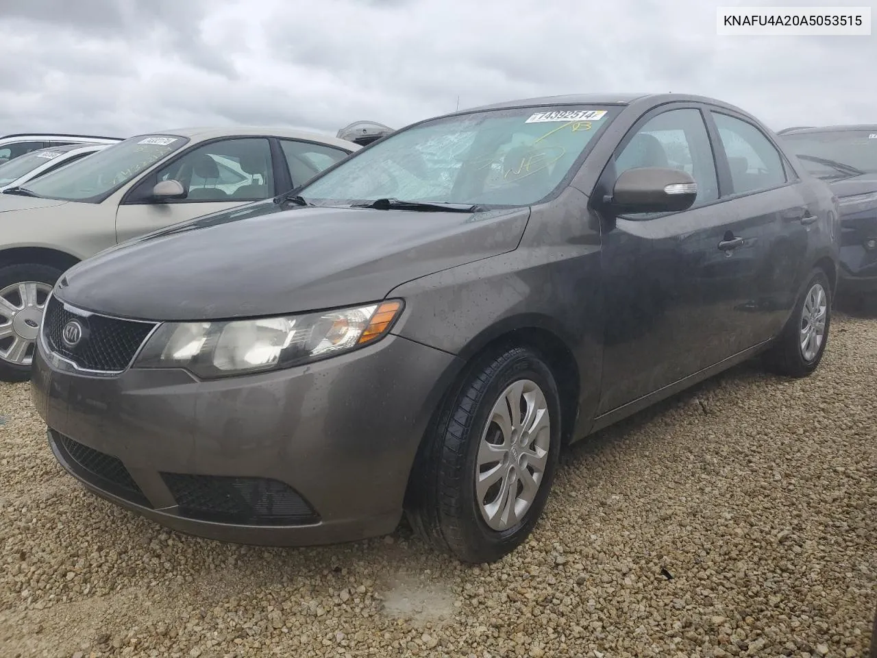 2010 Kia Forte Ex VIN: KNAFU4A20A5053515 Lot: 74392514