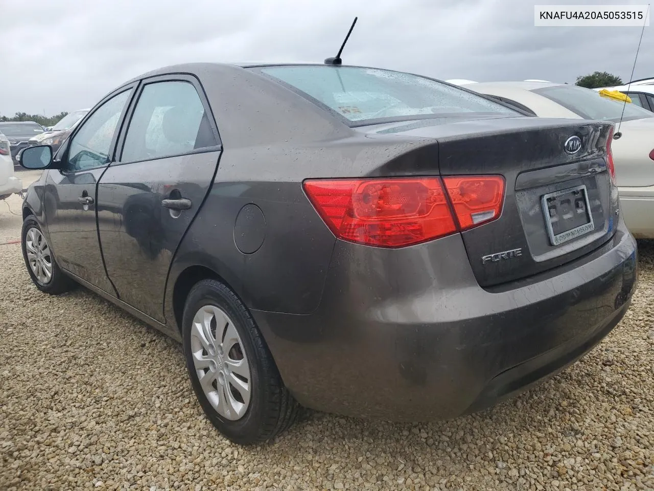 2010 Kia Forte Ex VIN: KNAFU4A20A5053515 Lot: 74392514