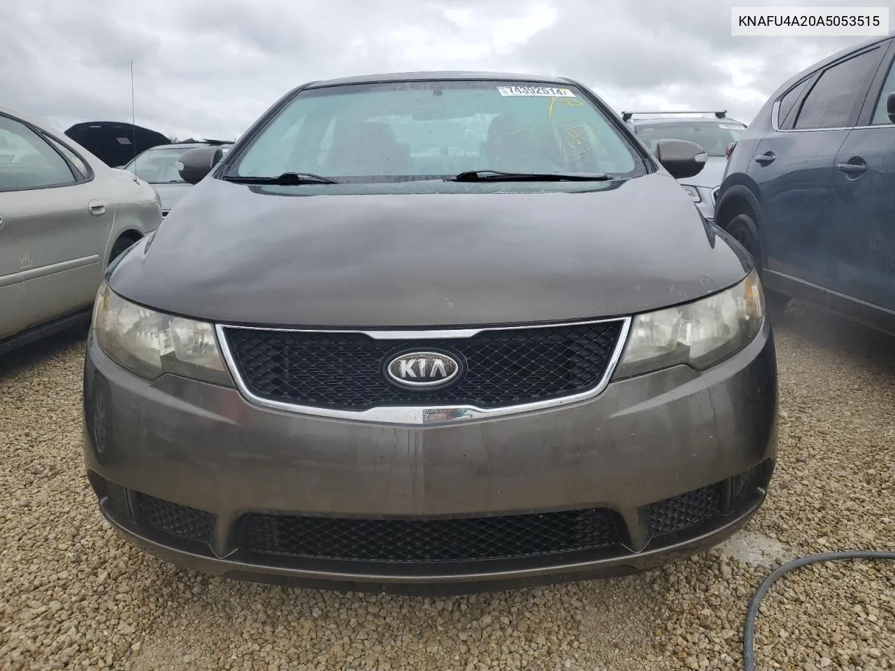 2010 Kia Forte Ex VIN: KNAFU4A20A5053515 Lot: 74392514