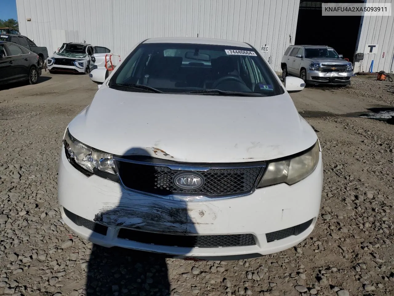 2010 Kia Forte Ex VIN: KNAFU4A2XA5093911 Lot: 74440664