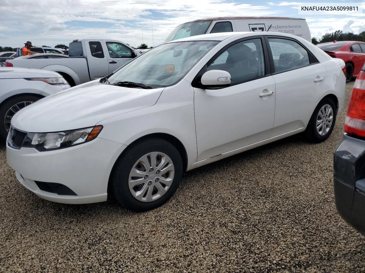 2010 Kia Forte Ex VIN: KNAFU4A23A5099811 Lot: 74553574