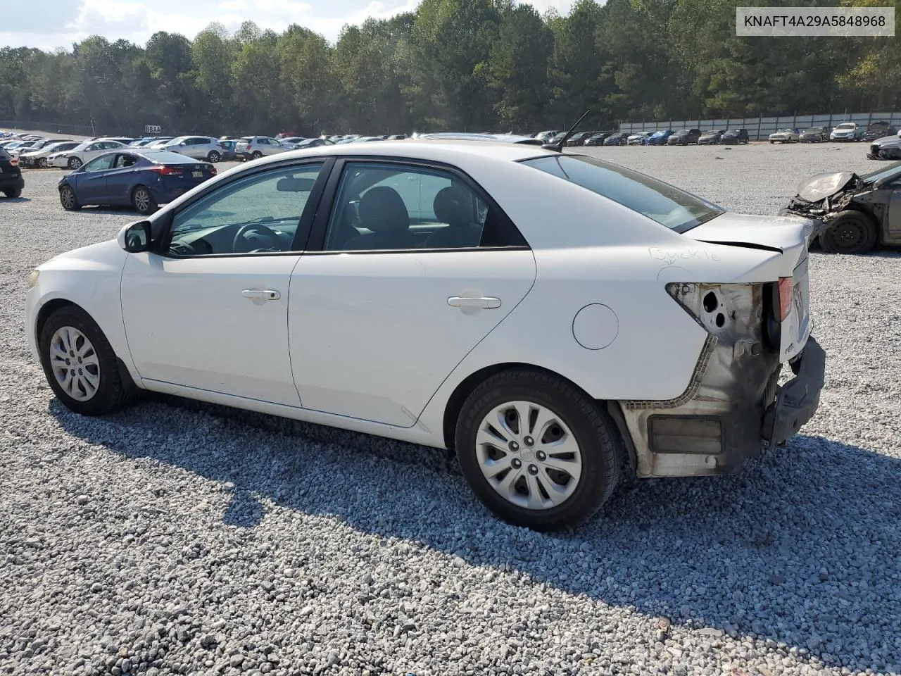 2010 Kia Forte Lx VIN: KNAFT4A29A5848968 Lot: 74800684