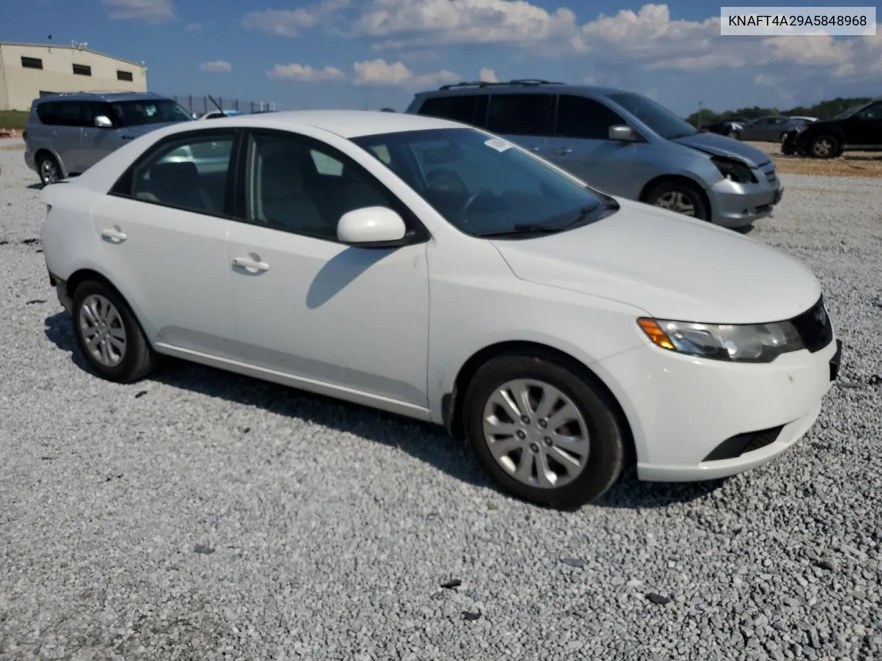 2010 Kia Forte Lx VIN: KNAFT4A29A5848968 Lot: 74800684