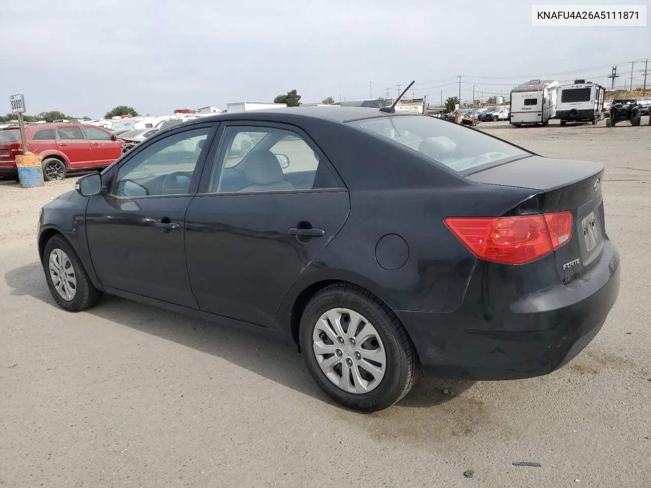 2010 Kia Forte Ex VIN: KNAFU4A26A5111871 Lot: 75108894