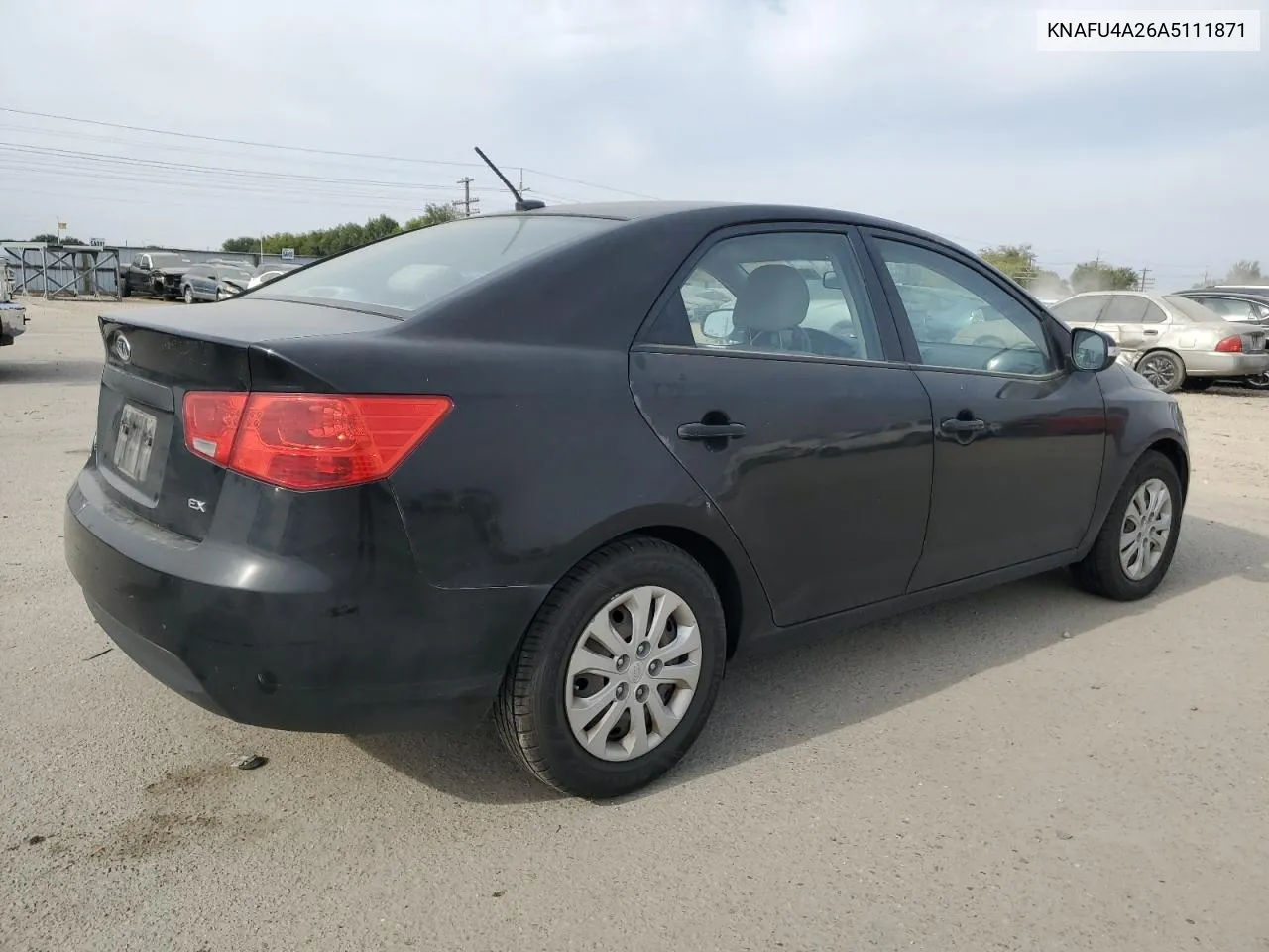 2010 Kia Forte Ex VIN: KNAFU4A26A5111871 Lot: 75108894