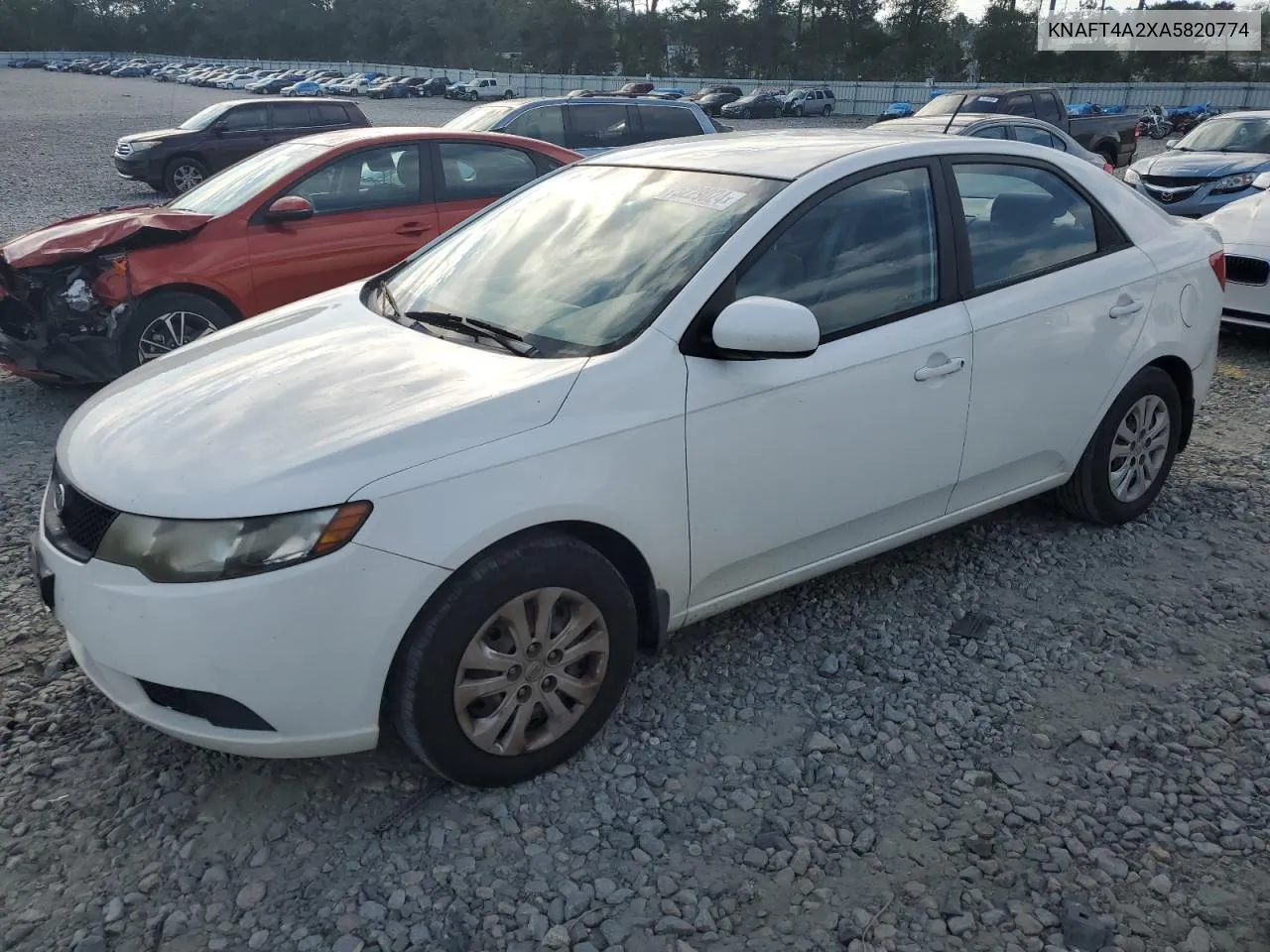 2010 Kia Forte Lx VIN: KNAFT4A2XA5820774 Lot: 75229024